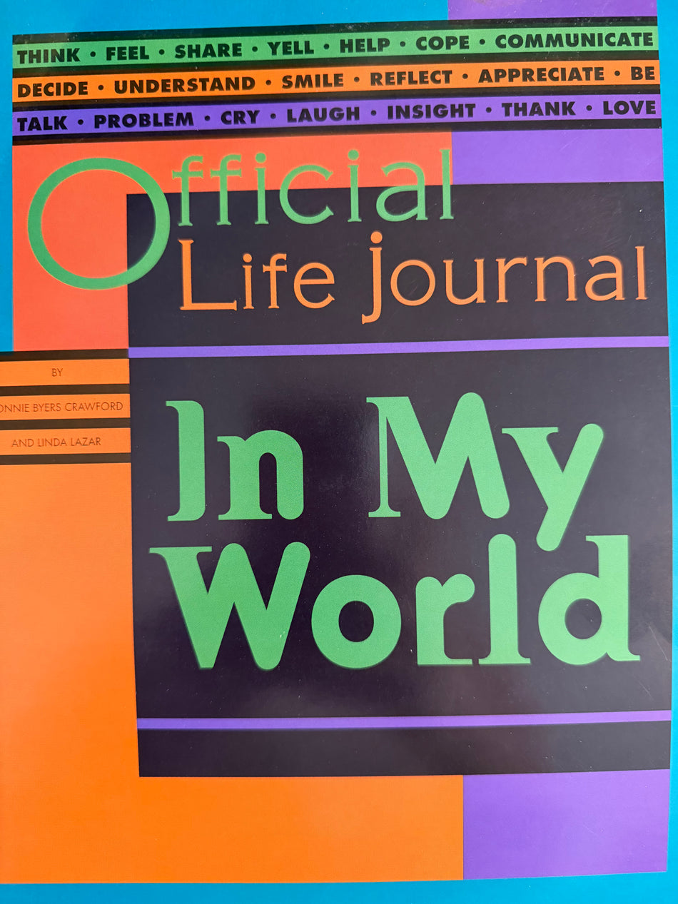 In My World: Official Life Journal - Sale